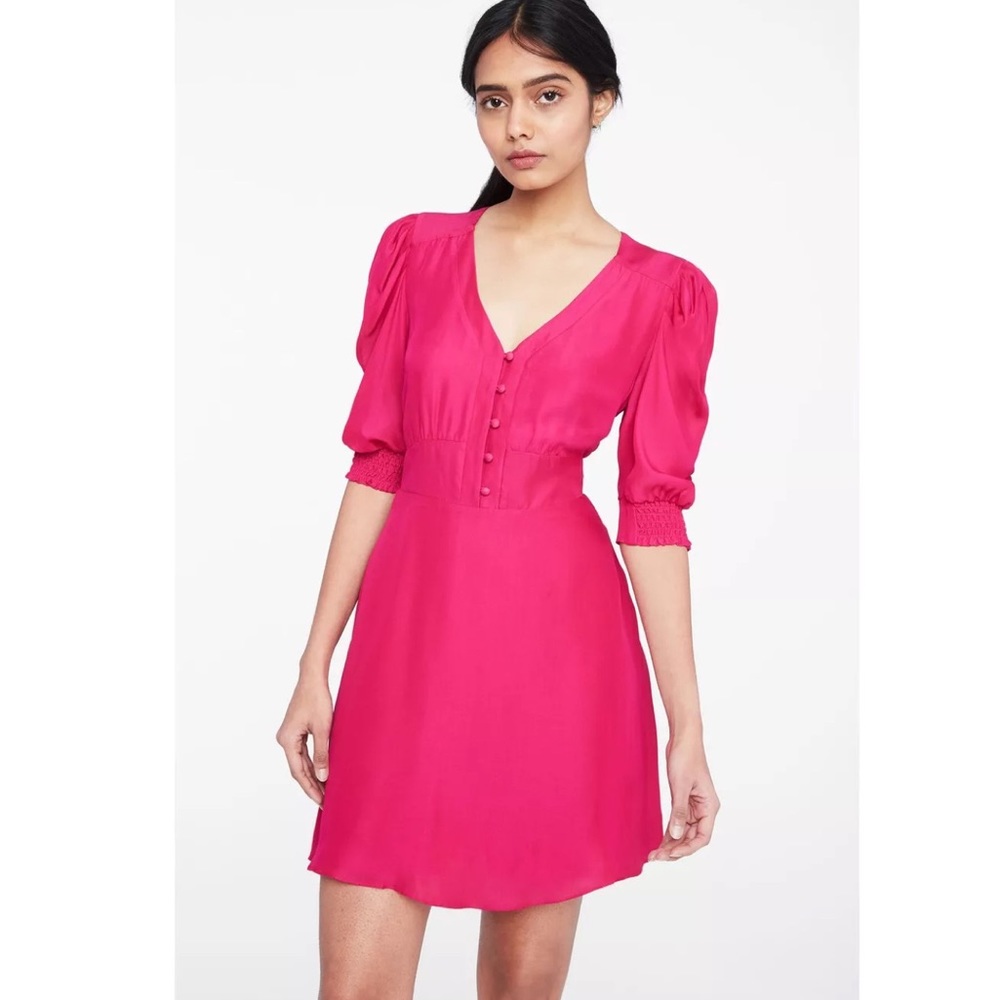 Parker Lottie Dress in Razzberry